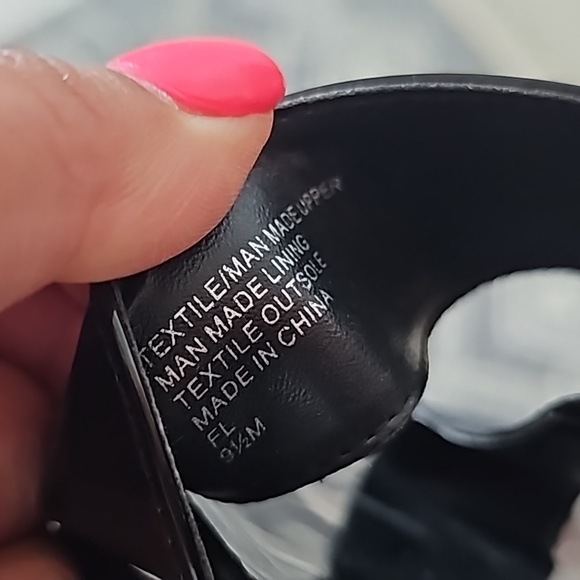 Charles platform Black shoes 9.5 - Picture 7 of 7